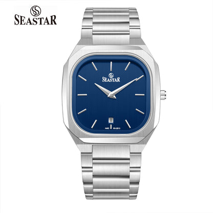 Seastar SS-2513M Premium Japan Movement Stainless Steel Chain Men's Watch