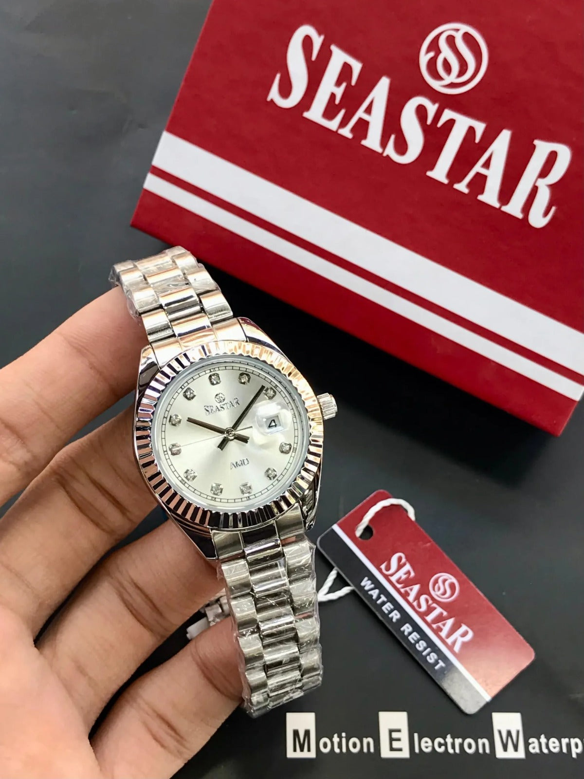 Seastar S111 Couple – Stainless Steel His & Her Watch Set
