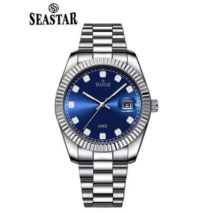 Seastar S111 Couple – Stainless Steel His & Her Watch Set