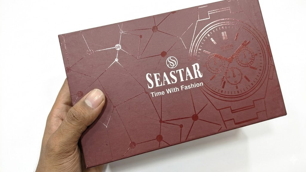 Seastar Premium Branded Packaging – Watch Box, Gift Bag & Warranty Card