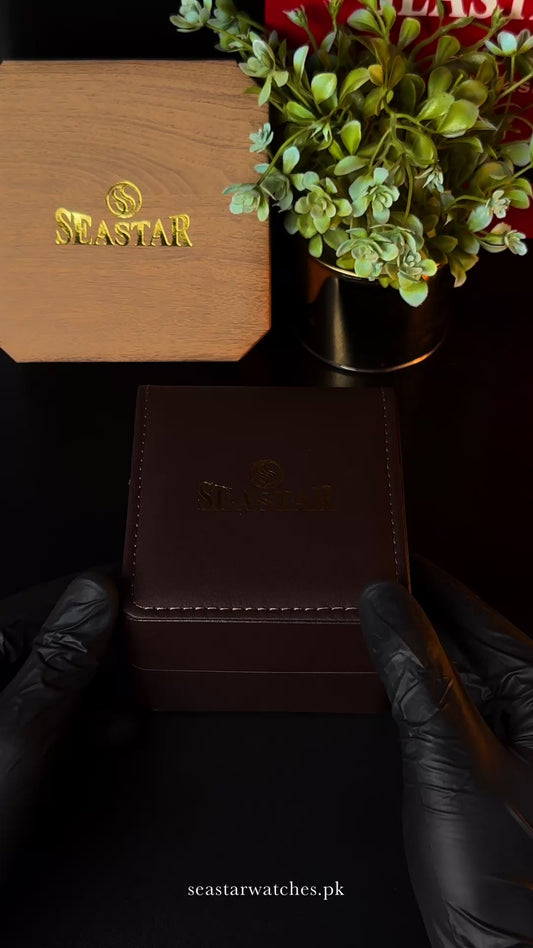 SEASTAR SS-2460M Men’s Watch  Silicone Straps