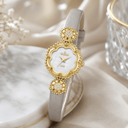 Seastar 1501 Elegant Leather Straps Women's Watch - Seastar Watches-Leather-Seastar Women