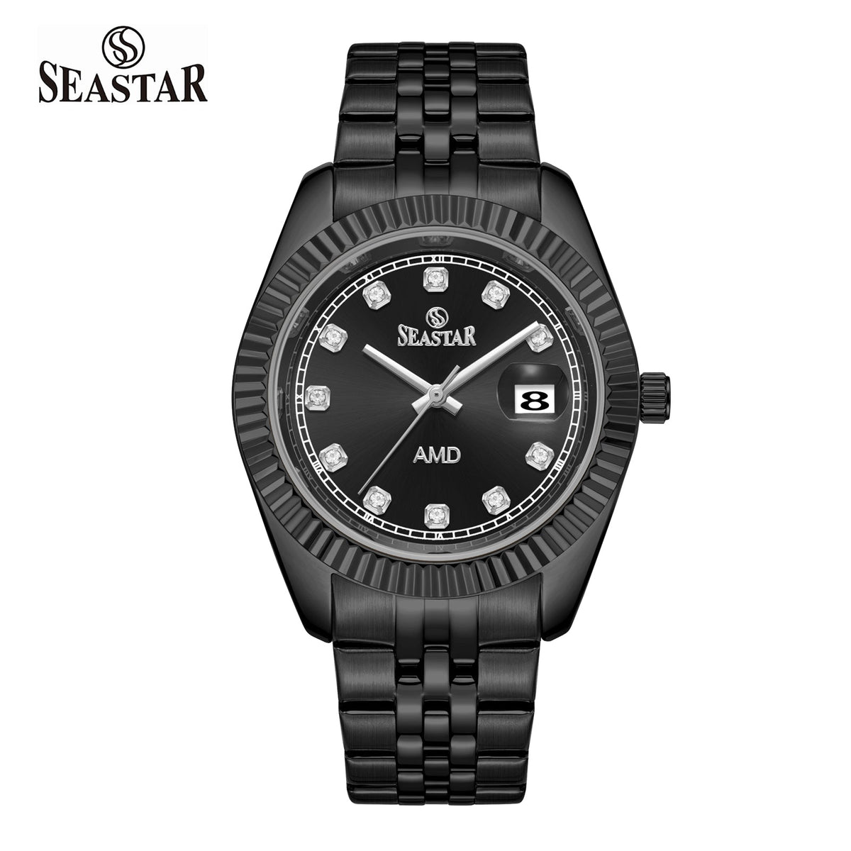 Seastar 2471G Premium Analog Watch | Stainless Steel Case - Seastar Watches-Seastar Watches-Seastar Men