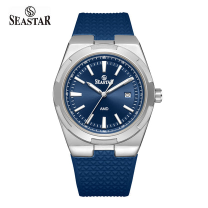 Seastar 2489 Premium Silicone Strap Men's Watch - Seastar Watches-Sports-Seastar Men