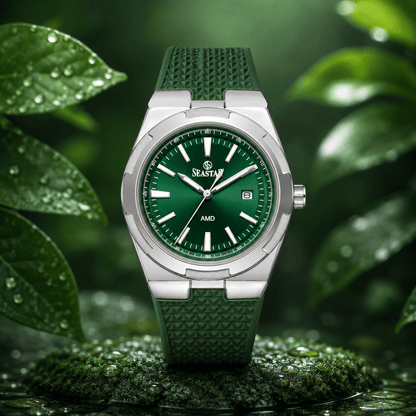 Seastar 2489 Premium Silicone Strap Men's Watch - Seastar Watches-Sports-Seastar Men