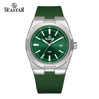 Seastar 2489 Premium Silicone Strap Men's Watch - Seastar Watches-Sports-Seastar Men
