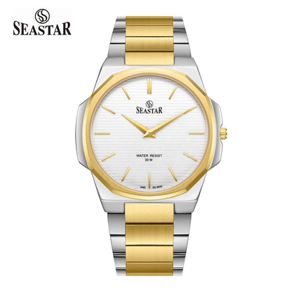 Seastar 2630M Analog Stainless Steel Men's Watch - Seastar Watches-Stainless Steel-Seastar Men