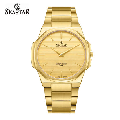 Seastar 2630M Analog Stainless Steel Men's Watch - Seastar Watches-Stainless Steel-Seastar Men