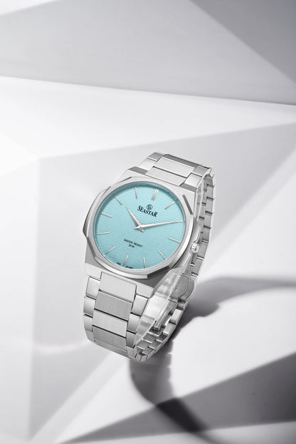 Seastar 2630M Analog Stainless Steel Men's Watch - Seastar Watches-Stainless Steel-Seastar Men