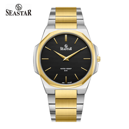 Seastar 2630M Analog Stainless Steel Men's Watch - Seastar Watches-Stainless Steel-Seastar Men