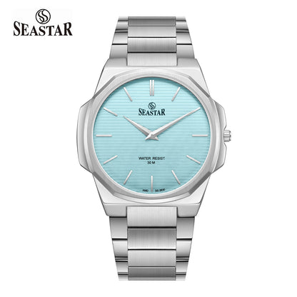 Seastar 2630M Analog Stainless Steel Men's Watch - Seastar Watches-Stainless Steel-Seastar Men