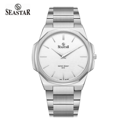 Seastar 2630M Analog Stainless Steel Men's Watch - Seastar Watches-Stainless Steel-Seastar Men