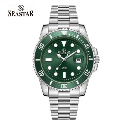 Seastar 5839M – Stainless Steel Men's Luxury Watch - Seastar Watches-Stainless Steel-Seastar Men