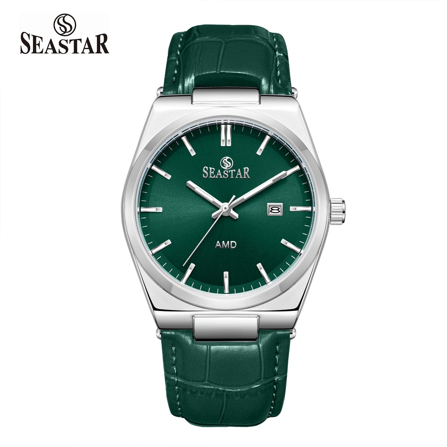 Seastar Leather Straps Men's Watch 1500 - Seastar Watches-Leather-Seastar Men