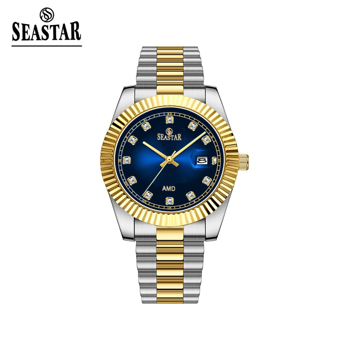 Seastar S111 Couple – Stainless Steel His & Her Watch Set - Seastar Watches-Stainless Steel-Couple