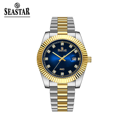 Seastar S111 Couple – Stainless Steel His & Her Watch Set - Seastar Watches-Stainless Steel-Couple