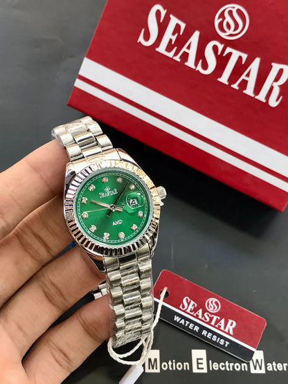 Seastar S111 Couple – Stainless Steel His & Her Watch Set - Seastar Watches-Stainless Steel-Couple
