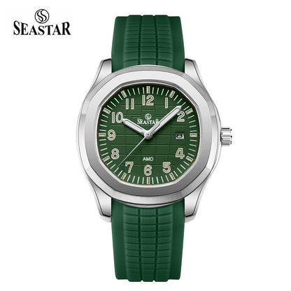 Seastar SS-2442M – Men's Sport Silicone Strap Casual Watch - Seastar Watches-Sports-Seastar Men