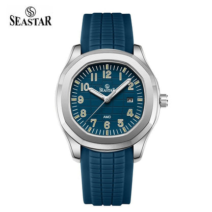 Seastar SS-2442M – Men's Sport Silicone Strap Casual Watch - Seastar Watches-Sports-Seastar Men