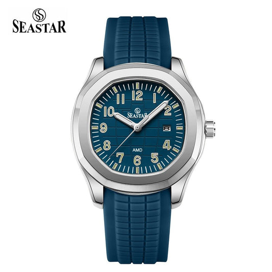 Seastar SS-2442M – Men's Sport Silicone Strap Casual Watch - Seastar Watches-Sports-Seastar Men