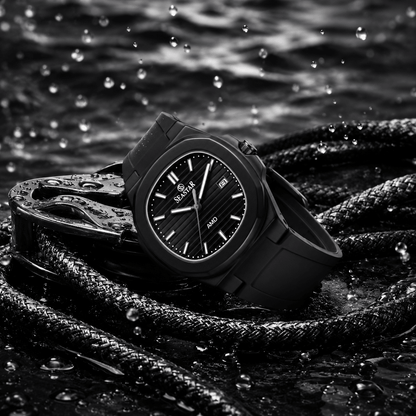 SEASTAR SS-2443M Men's Silicone Strap Analog Watch - Seastar Watches-Sports-Seastar Men