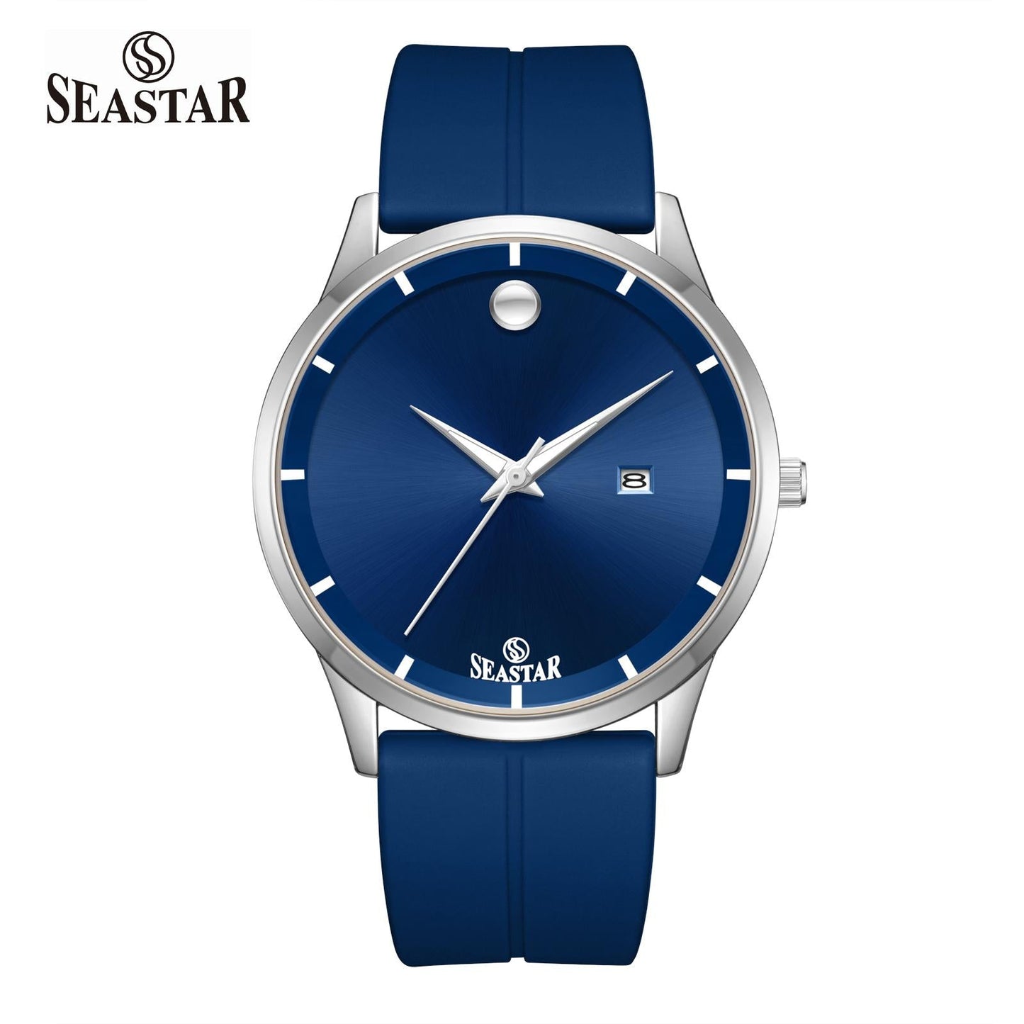 SEASTAR SS-2460M Men’s Watch Silicone Straps - Seastar Watches-Sports-Seastar Men