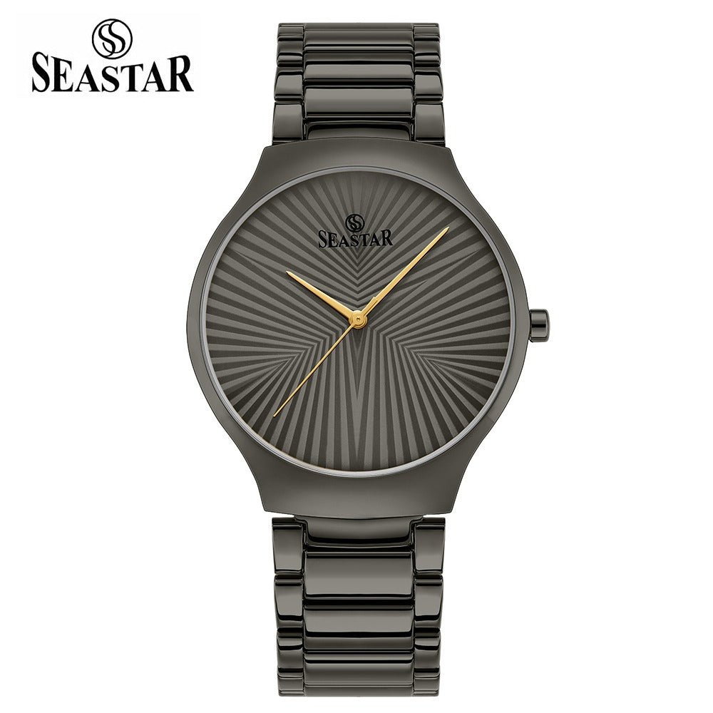 Seastar SS-2470M – Ultra Slim Stainless Steel Men's Watch - Seastar Watches-Stainless Steel-Seastar Women