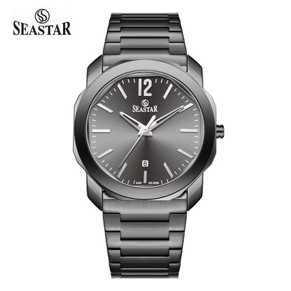 Seastar SS-2509M Stainless Steel Men's Luxury Watch - Seastar Watches-Stainless Steel-Seastar Men