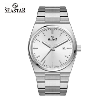 Seastar SS-2510M Minimalist Executive Stainless Steel Men's Luxury Watch - Seastar Watches-Stainless Steel-Seastar Men