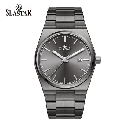 Seastar SS-2510M Minimalist Executive Stainless Steel Men's Luxury Watch - Seastar Watches-Stainless Steel-Seastar Men