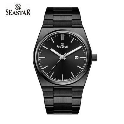 Seastar SS-2510M Minimalist Executive Stainless Steel Men's Luxury Watch - Seastar Watches-Stainless Steel-Seastar Men