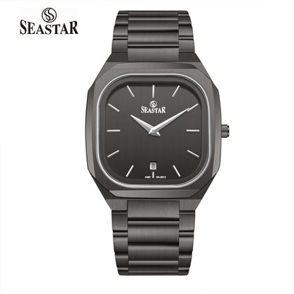 Seastar SS-2513M Premium Japan Movement Stainless Steel Chain Men's Watch - Seastar Watches-Stainless Steel-Seastar Men