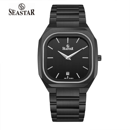 Seastar SS-2513M Premium Japan Movement Stainless Steel Chain Men's Watch - Seastar Watches-Stainless Steel-Seastar Men