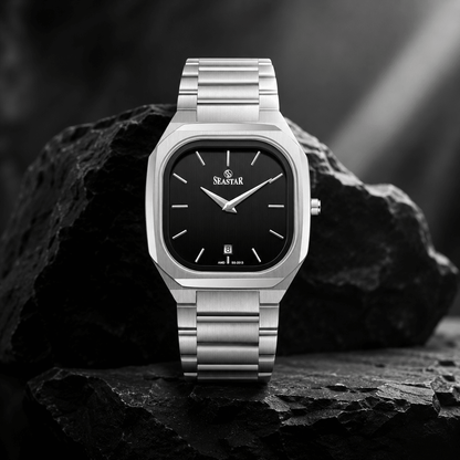 Seastar SS-2513M Premium Japan Movement Stainless Steel Chain Men's Watch - Seastar Watches-Stainless Steel-Seastar Men
