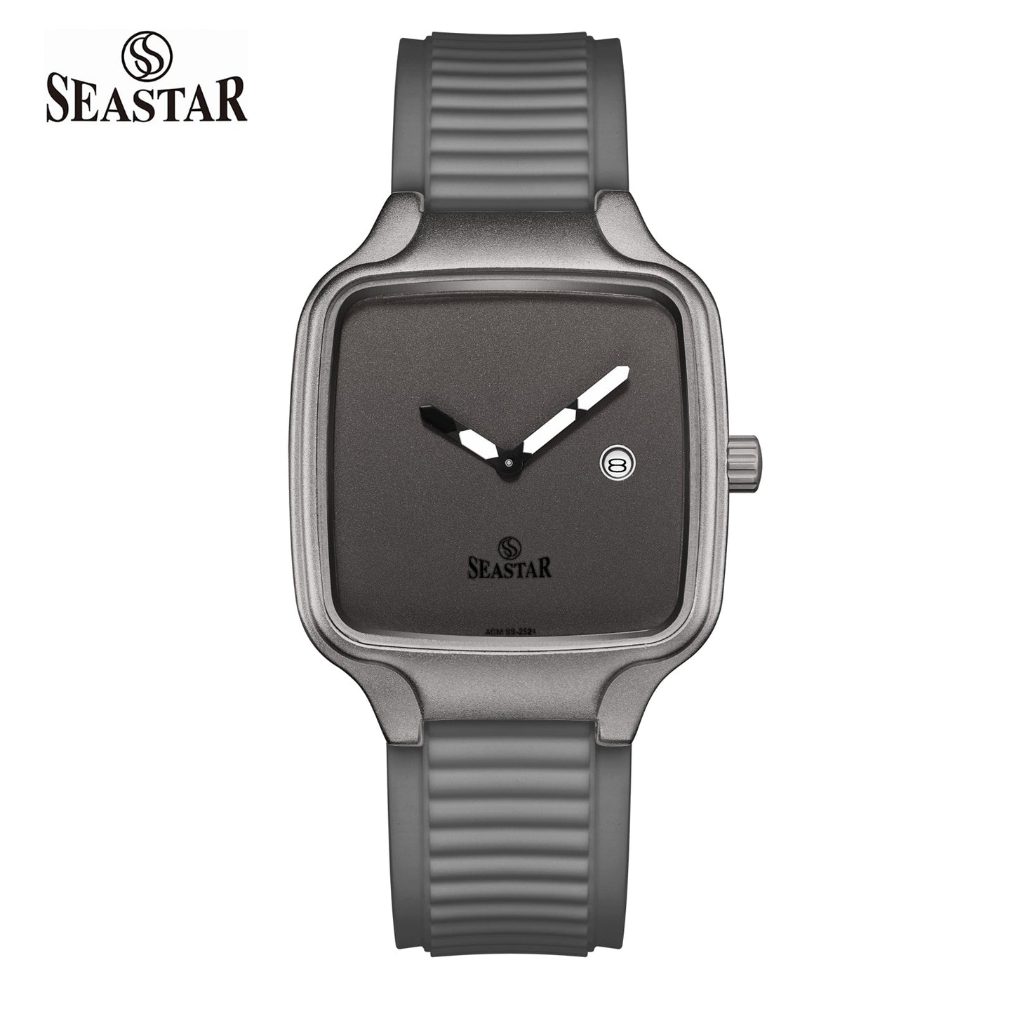 Seastar SS-2524M Silicone Straps Watch Men's Watch - Seastar Watches-Sports-Seastar Men