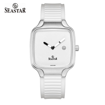 Seastar SS-2524M Silicone Straps Watch Men's Watch - Seastar Watches-Sports-Seastar Men