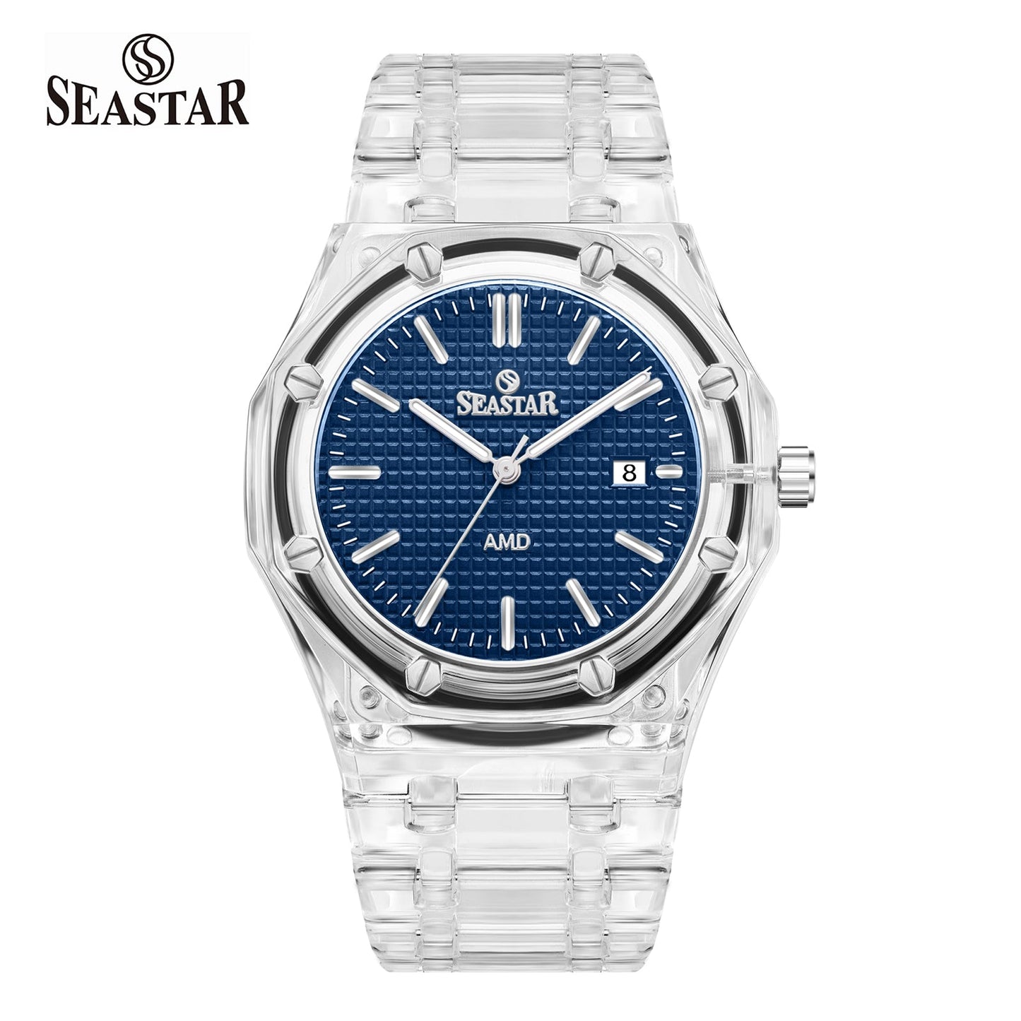 Seastar SS-5888 – Transparent Men’s Watch - Seastar Watches-Sports-Seastar Men