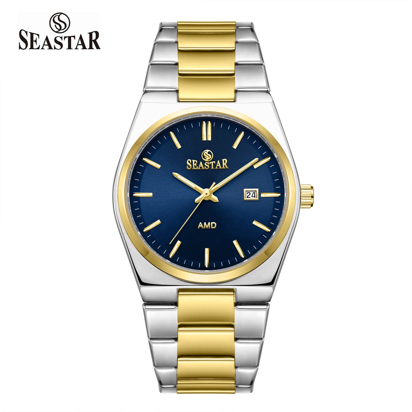 Seastar Stainless Steel Men's Watch 1500 - Seastar Watches-Stainless Steel-Seastar Men