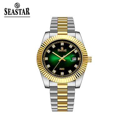 Seastar S111 Couple – Stainless Steel His & Her Watch Set