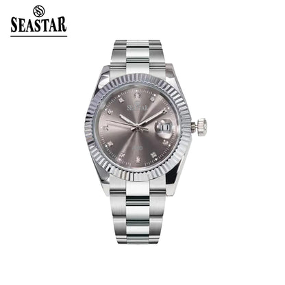 Seastar S111 Couple – Stainless Steel His & Her Watch Set