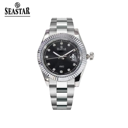 Seastar S111 Couple – Stainless Steel His & Her Watch Set