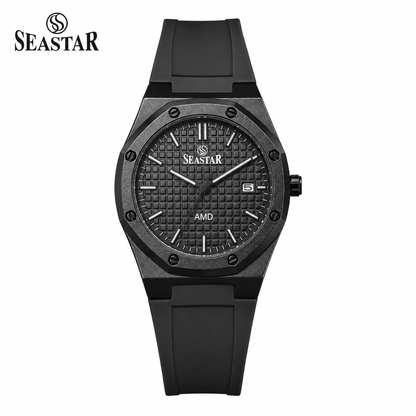 SS 2444M Silicone Straps Men's Sports Watch - Seastar Watches-Seastar Watches-