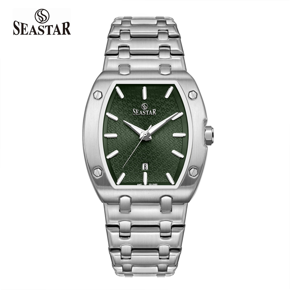 SS-2490 Premium Stainless Steel Men's Watch - Seastar Watches-Seastar Watches-