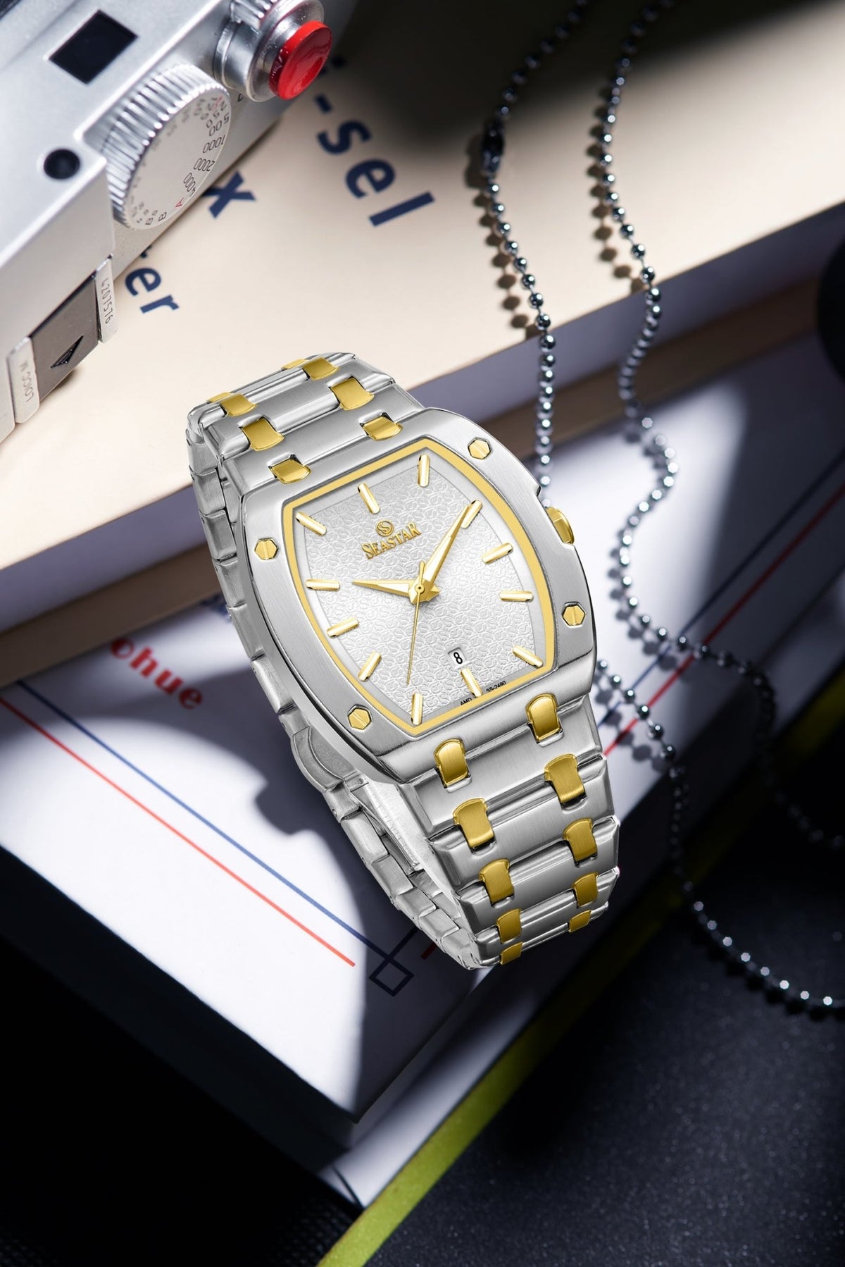 SS-2490 Premium Stainless Steel Men's Watch - Seastar Watches-Seastar Watches-