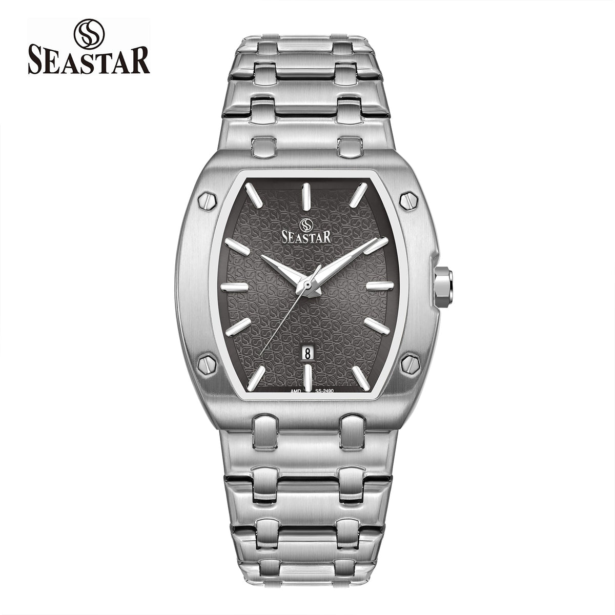 SS-2490 Premium Stainless Steel Men's Watch - Seastar Watches-Seastar Watches-
