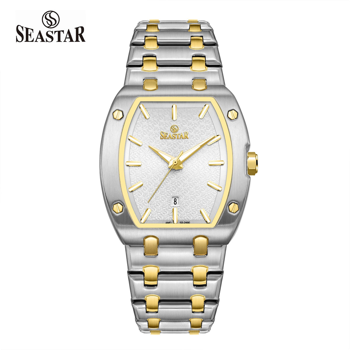 SS-2490 Premium Stainless Steel Men's Watch - Seastar Watches-Seastar Watches-