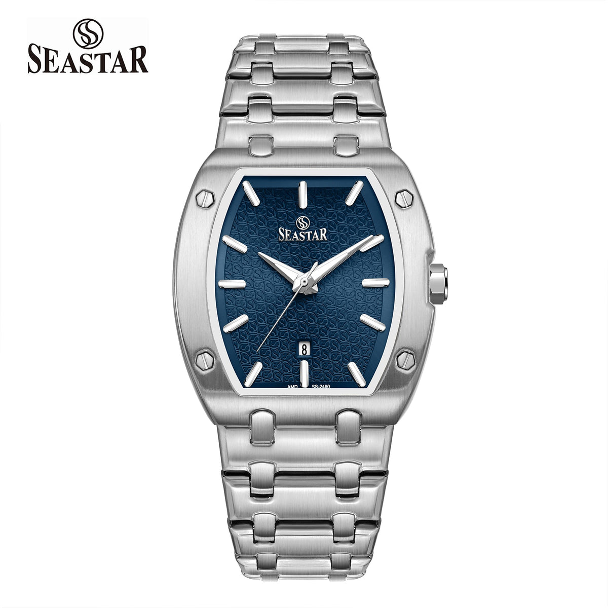 SS-2490 Premium Stainless Steel Men's Watch - Seastar Watches-Seastar Watches-