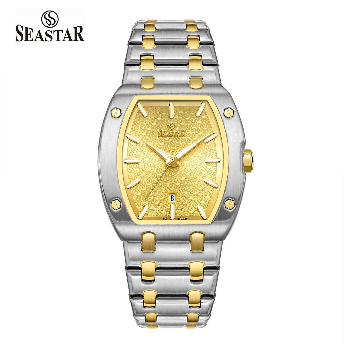 SS-2490 Premium Stainless Steel Men's Watch - Seastar Watches-Seastar Watches-