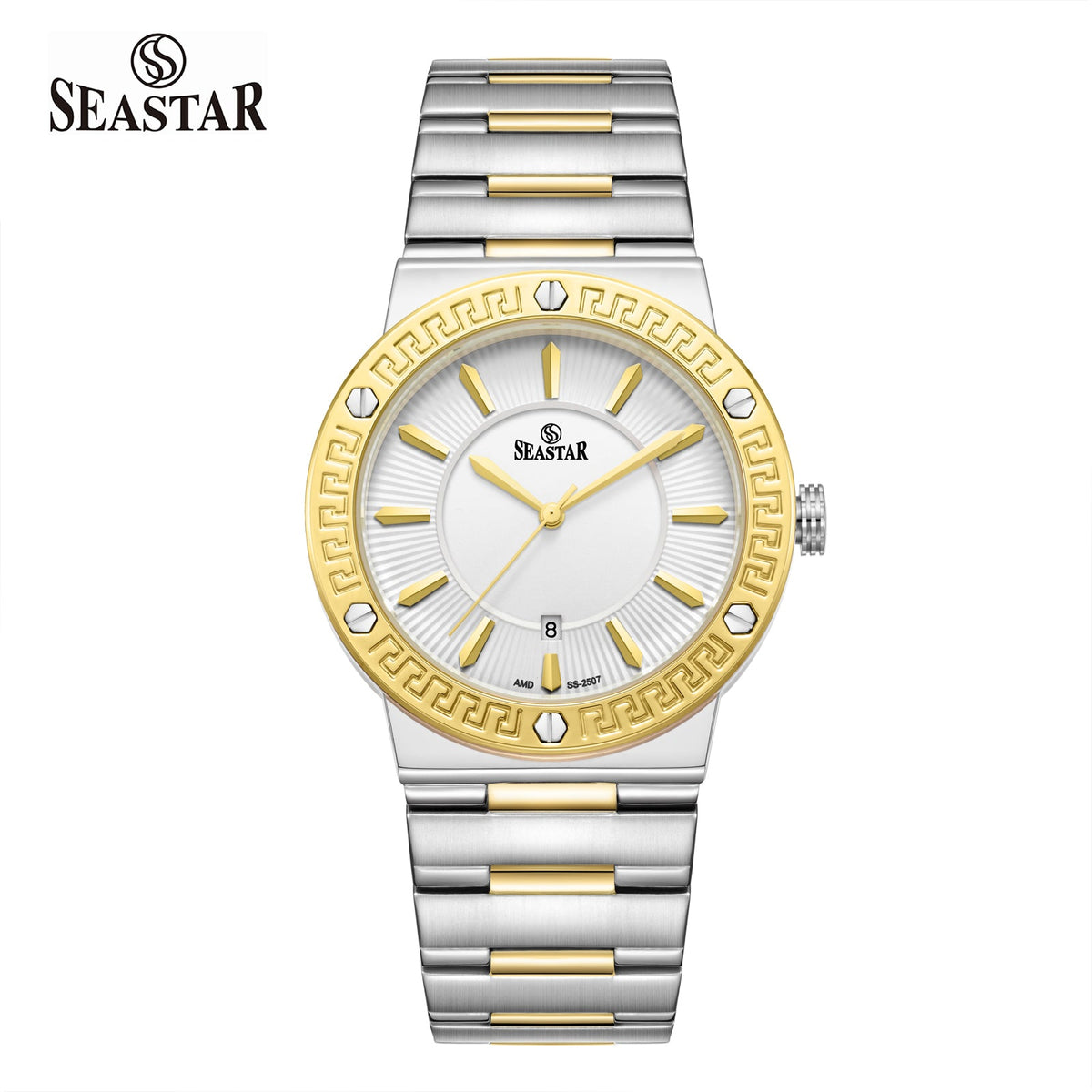 SS 2507M Premium Steel Mens Luxury Watch - Seastar Watches-Seastar Watches-