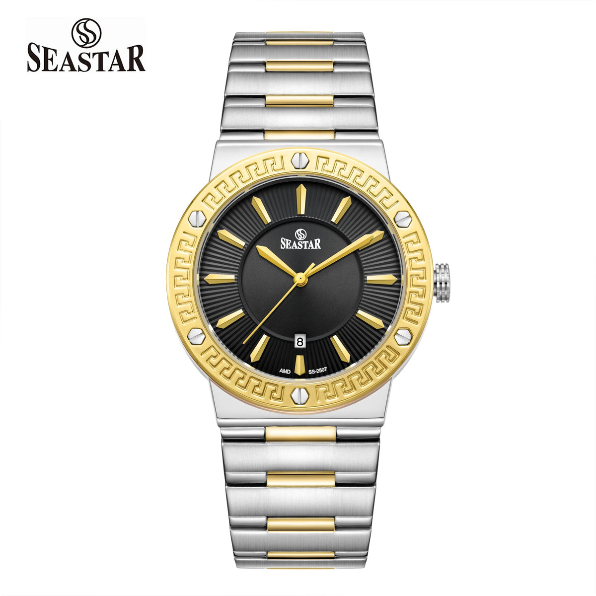 SS 2507M Premium Steel Mens Luxury Watch - Seastar Watches-Seastar Watches-